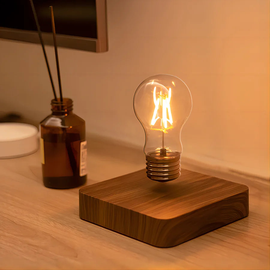 Magnetic floating LED lamp for home, office, desk decoration, gift, night light